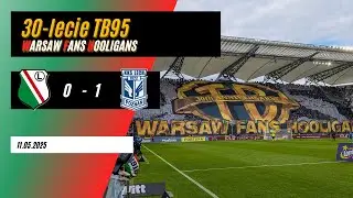 30-lecie Teddy Boys 95, Warsaw Fans Hooligans - oprawa na #Legia 🆚 #Lech oraz Mistrzem Polski jest L