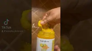 How to make a turmeric scrub?#diy bodyscrub #bodycare #shortsvideo #fyp #subscribe #naturalskincare