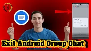 How to Exit a Group Text Android | Stop Notifications (2026)