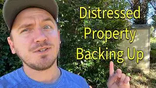 Distressed Property Septic System Inspection: Sewage Backing Up!
