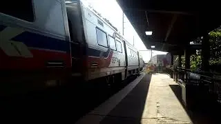 SEPTA Norristown Local Train 6256 Makes a Station Stop at Allegheny Station