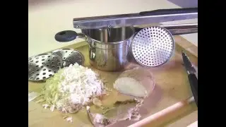 Review:  Priority Chef&reg; 3-disc stainless steel potato ricer