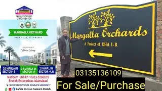 Margalla orchard park road opposite COMSATS university islamabad sale/purchase 03135136109