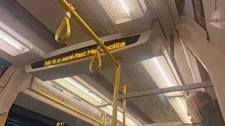 Metropolitan line S8 stock doors opening and closing