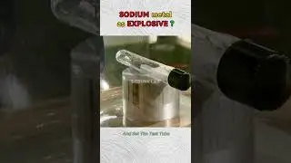 Is Sodium Metal Really Explosive? 💥🔬 #mythbusted  #scienceandmyths