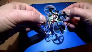 Installing a circular polarized antenna on a Tiny Whoop