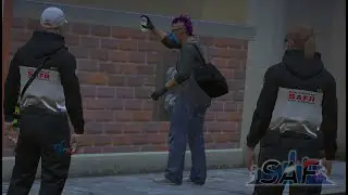 A Fire Station Tagger, Fire Drills, and a Cougar Attack! [FiveM RP] - Twitch Live Stream 1/25