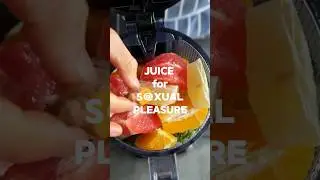 Juice for Sexual Pleasure & Blood Flow 🔥Using our amazing Namawell Juicer #ad