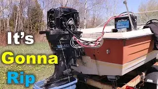 Trying To Start A Classic Mercury Outboard That Hasn't Run In 19 Years Part 2