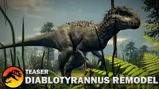 Diablotyrannus Remodel Teaser | Jurassic Genesis ROBLOX