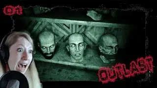 OUTLAST #01 Welcoming the Murkoff Corp - Let's Play [Facecam] [ENGLISH]