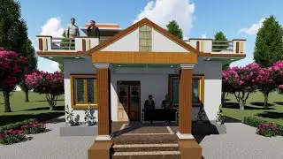 27*30 House Design 3D || 3 Bedroom House Plan Indian Style || 3Bedroom Small House Design