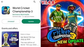 WCC3 New Mega Update Release Date | WCC3 New Update New Features | WCC3 V.1.4.8 | WCC3 Update Date