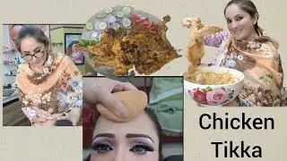 Making chicken tikka| Old is gold | music artists | drama actors| makeup
