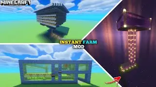 Spawn Any Farm In 1 Second In Your World 😱 || Minecraft Pe Instant Farm Add-on (MOD)
