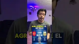 Regresa la finalissima Argentina vs Espa&ntilde;a #argentina #espa&ntilde;a #futbol #fifa