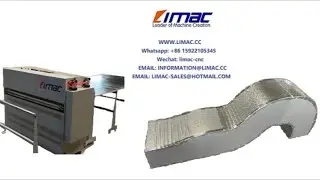 Pre-insulated duct bending machine LIMAC R1001 model