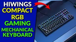 Hiwings Compact RGB Gaming Mechanical Keyboard