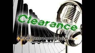 The Clearance Rack at FullRangeBeats.com