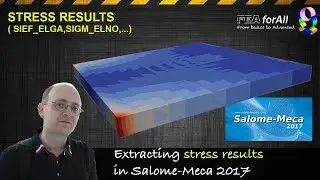 [Salome Meca Tutorial] Extracting Stress Results