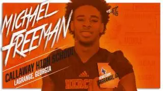 Michael Freeman - Mercer Football NSD17