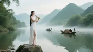 Лучшая китайская дзен-музыка 🎵Бамбуковая флейта, музыка для релаксации эрху и гучжэн 🌿Успокаивающа