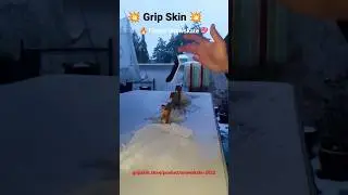 Grip Skin 3D Printed Finger Snowskate 🔥 mini session - way more to come - this thing is so much fun.