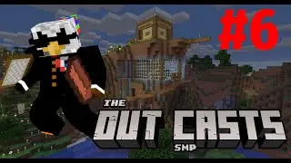 FIXING UP THE TOP OF MY STARTER BASE - The Outcasts SMP  #6