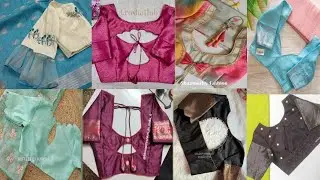 Blouse back neck designs #blouse #blousedesigns #handdesigns #blousebackneckdesigns #modelblouses