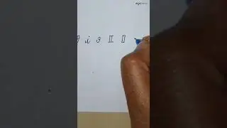 Cursive letters | I in different ways | #cursivewriting
