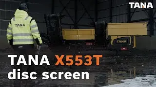 New TANA X553T disc screen - all in one modular package