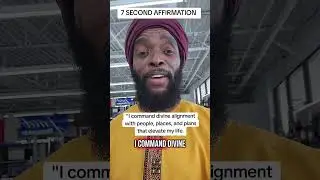 7-Second Affirmation: Divine Alignment Only #shorts