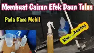 RESEP MUDAH MERACIK CAIRAN EFEK DAUN TALAS,HASIL MANTEB SEKALI