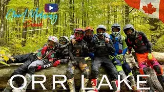 SCORRA ORR LAKE ENDURO RIDING ONTARIO CANADA