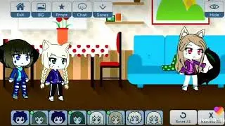 Gacha life Кристина доктор лечит Сашу