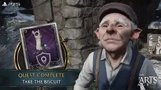 HOGWARTS LEGACY SIDE QUEST TAKE THE BISCUIT #PS5
