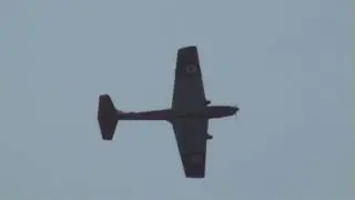 Blackpool Air Show 2025: the Strikemaster Pair &  De Havilland Canada DHC-1 Chipmunk.