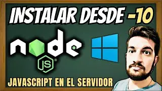Instalación de NodeJS para usar JAVASCRIPT en el SERVIDOR