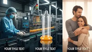 What is the condom made of that the world uses(factory processor ) #video 