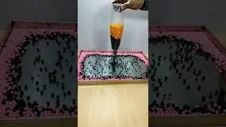 ASMR beads and relaxing satisfying shorts video #amazingshort #oddlysatisfying #relaxsation