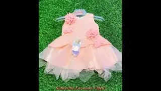 Comfortable Casual Little Girls Frocks Designs 2023/Baby girls short frocks،Tops designs
