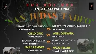 Brayan Rodriguez Nocaut Xalapa Veracruz vs Ad&aacute;n Mart&iacute;nez Team Many Perote Veracruz 