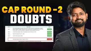 CAP Allotment 2 - Most Common Doubts | MHTCET 2025 Counseling Guide by Ankush Sir