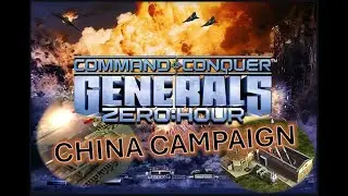 Command & Conquer Generals Zero Hour - China 5. mission - gameplay