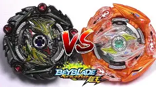 SPARKING BATTLE: CURSE SATAN vs GLIDE RAGNARUK!! Beyblade Burst Superking ベイブレードバースト超王
