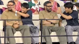 Ajay Devgan's Son Yug Devgan Behaves Abnormally with Ajay Trolled Badly