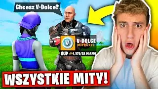 Sprawdzam WSZYSTKIE MITY w Fortnite Rodział 3