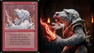 Magic the Gathering Cinematic -The Dark- Red cards #DRK #mtg #magicthegathering