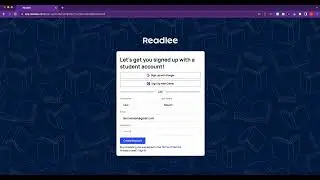 Readlee Student Video - Using a Class Code