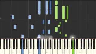 Silver Swan Rag - Scott Joplin [Piano Tutorial] (Synthesia)